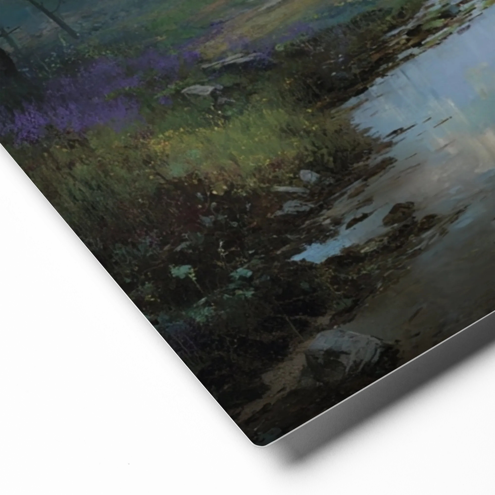 Valley of Mists 
 Canvas with Brown Frame