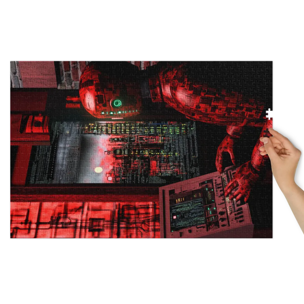 Distopia Digital 
 Puzzle em caixa de metal