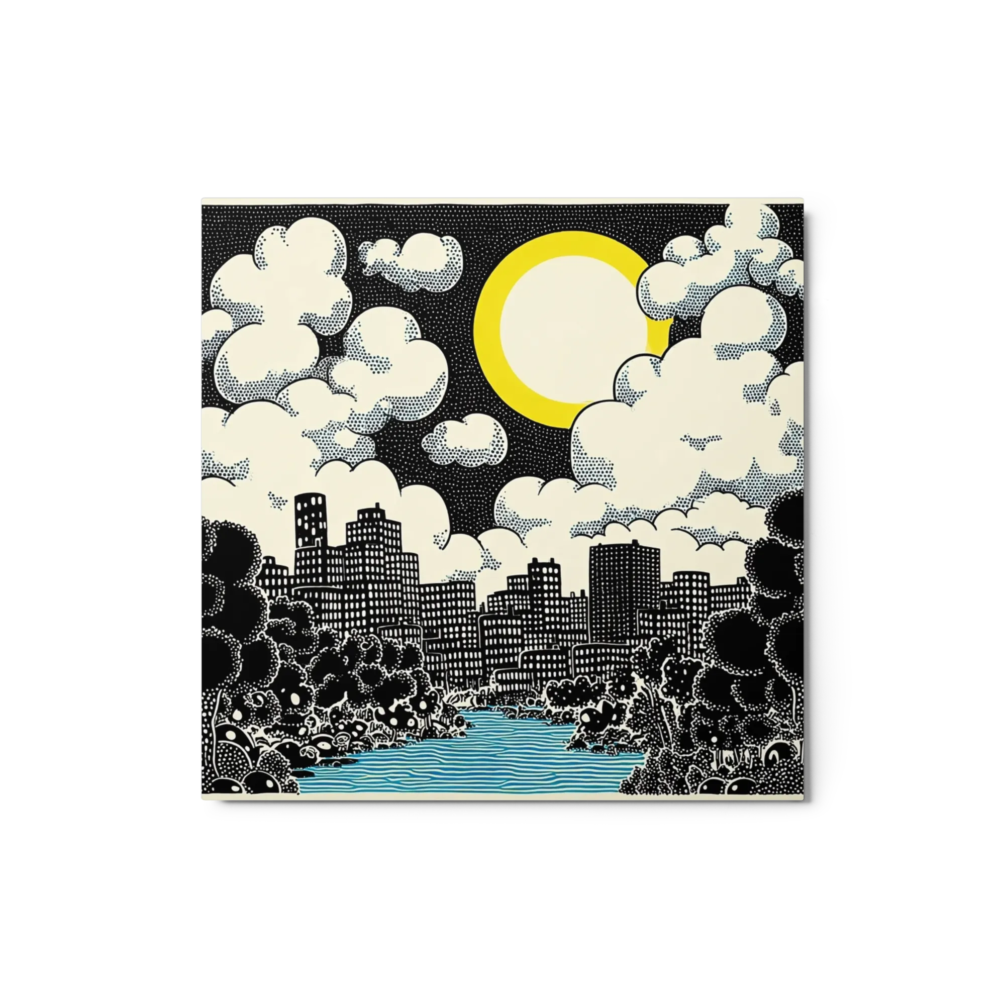 Pop Art Cityscape