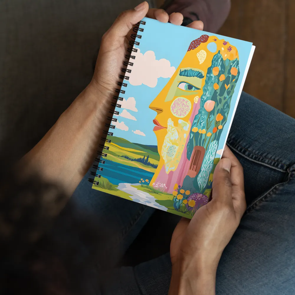 Nature's Profile 
 Spiral Notebook | 140 pages
