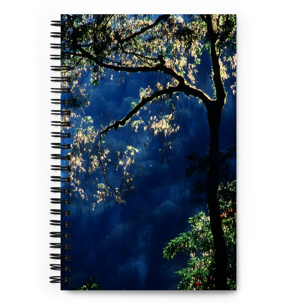 Enchanted Forest Glow 
 Spiral Notebook | 140 pages