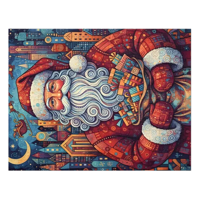 Santa's Gift Bag | Jigsaw Puzzles