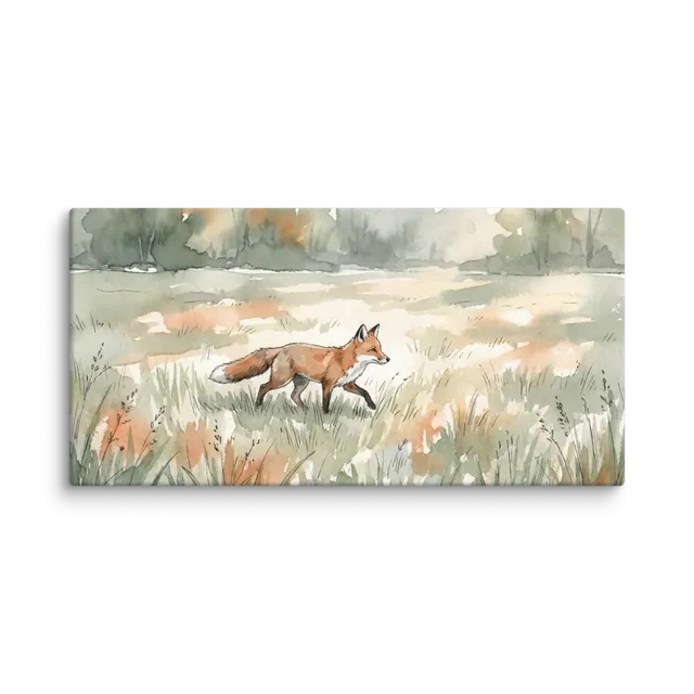 Fox in the Meadow | Art Print