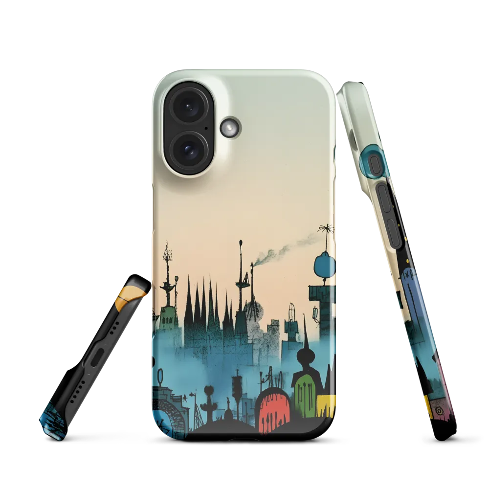 Whimsical Urban Skyline 
 iPhone 16 | MagSafe® Tough Case