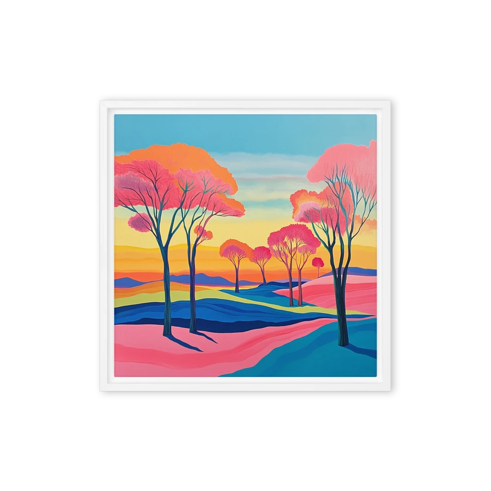 Vibrant Dreamscape Horizon | Art Print
