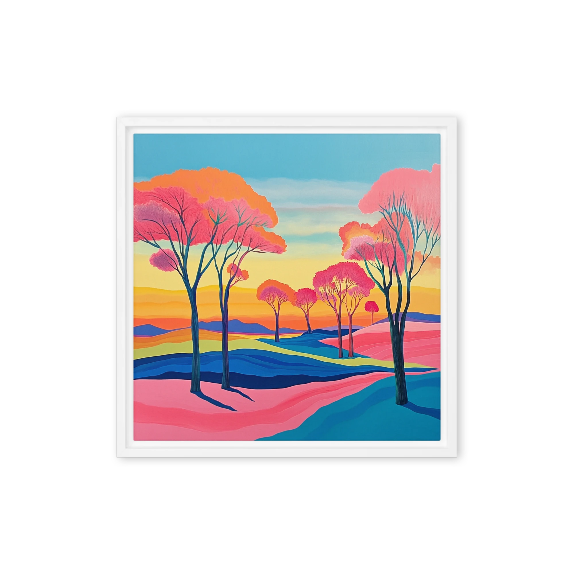 Vibrant Dreamscape Horizon | Art Print