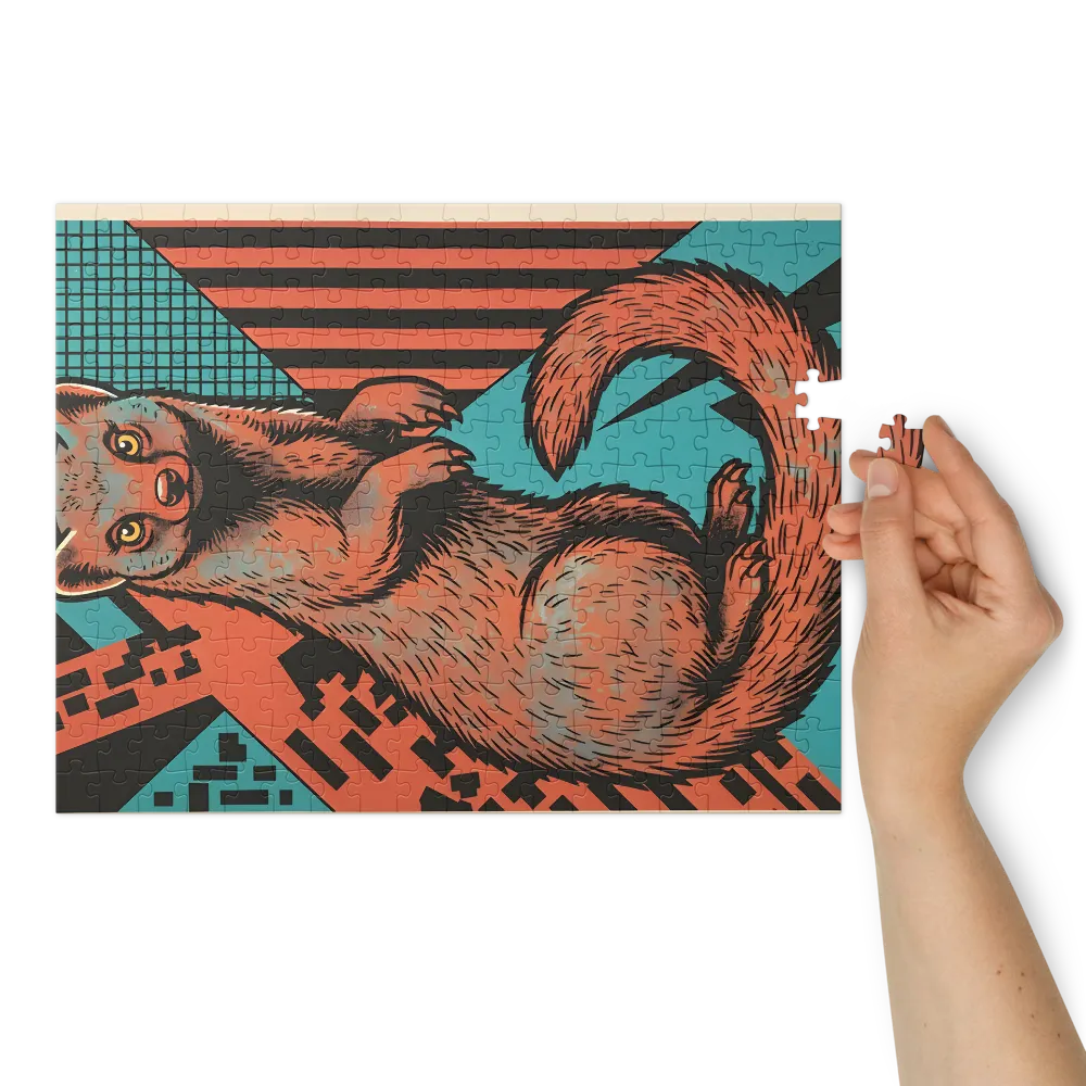 Curious Marten | Jigsaw Puzzles