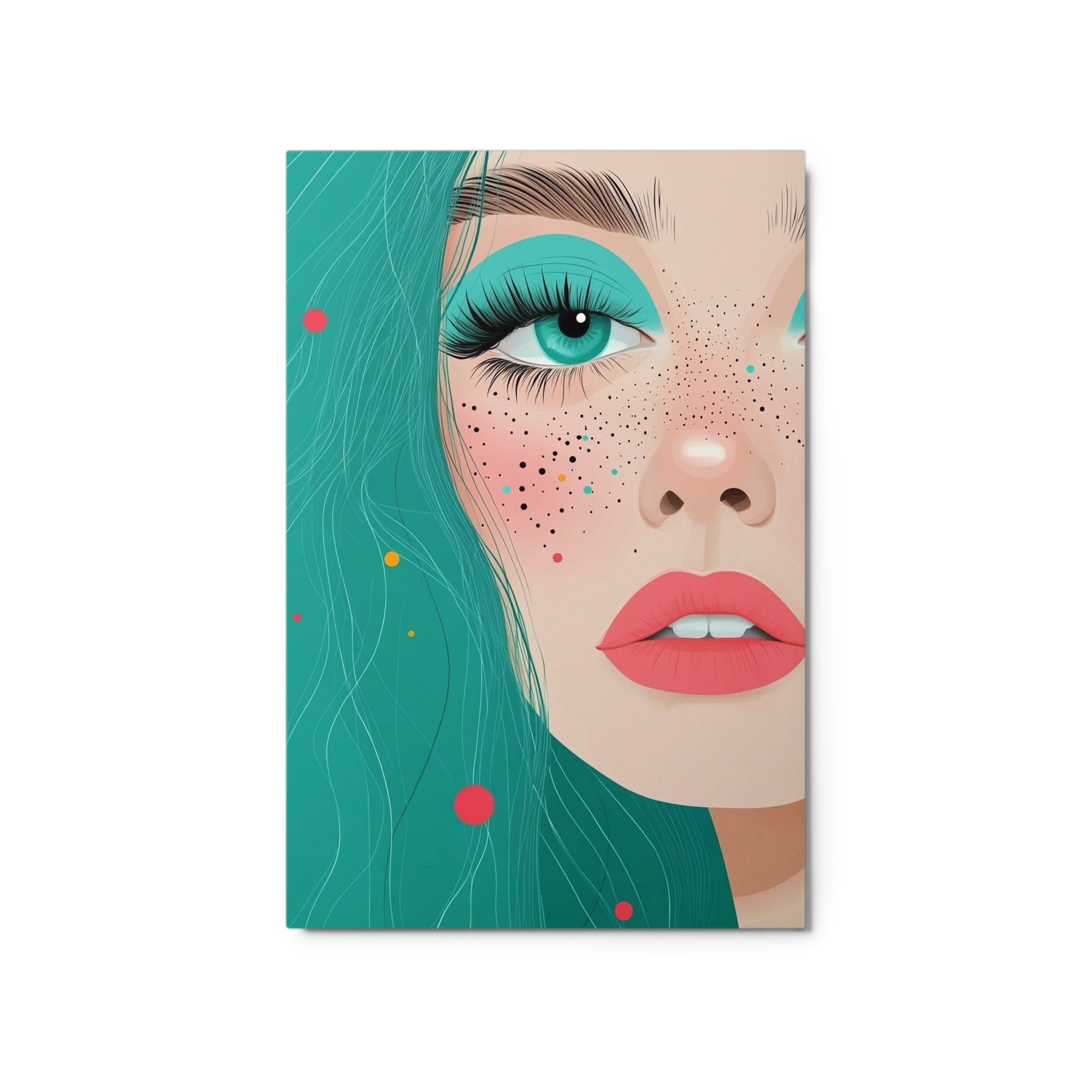 Stylized Portrait of a Woman
