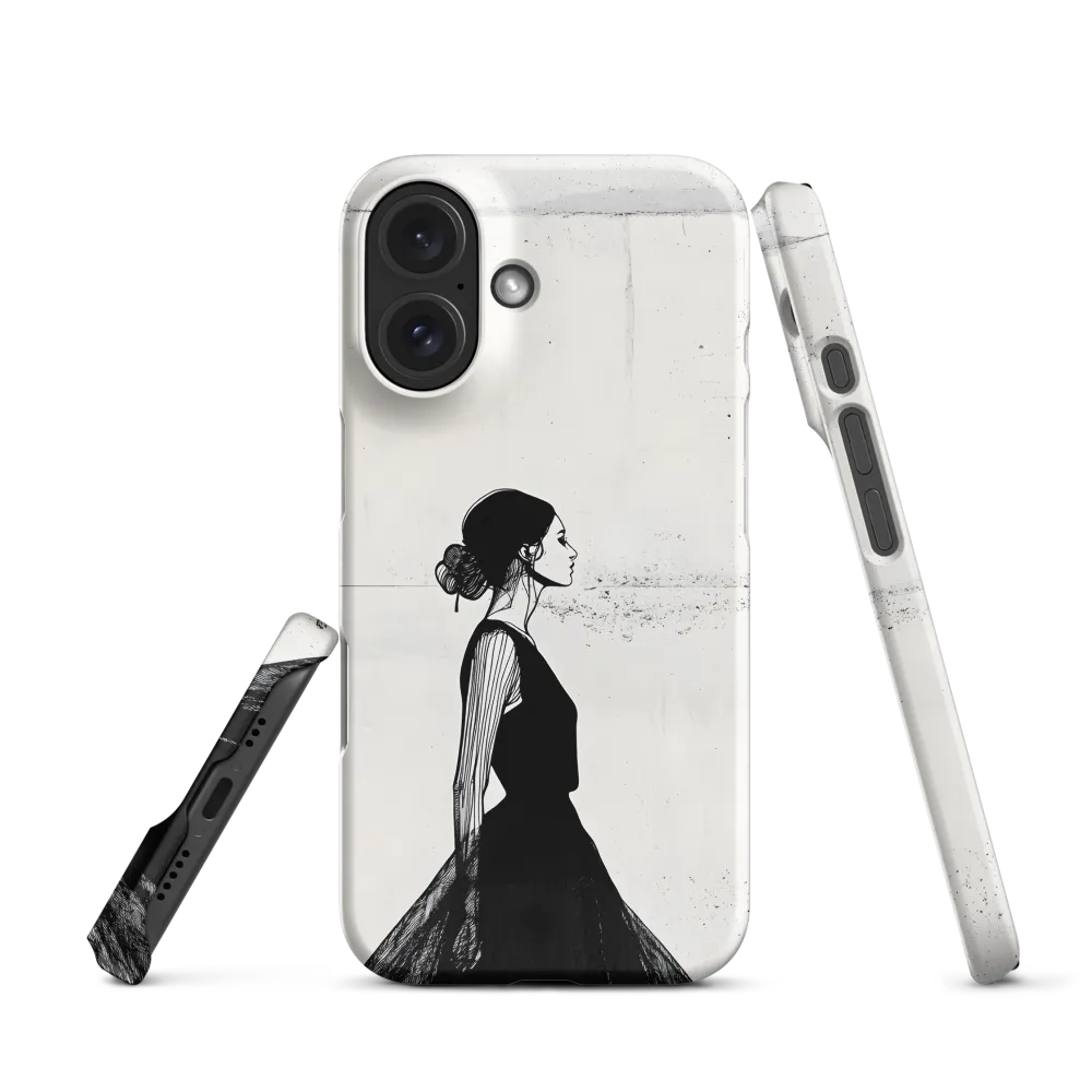 Silhouette in Black | Phone Case