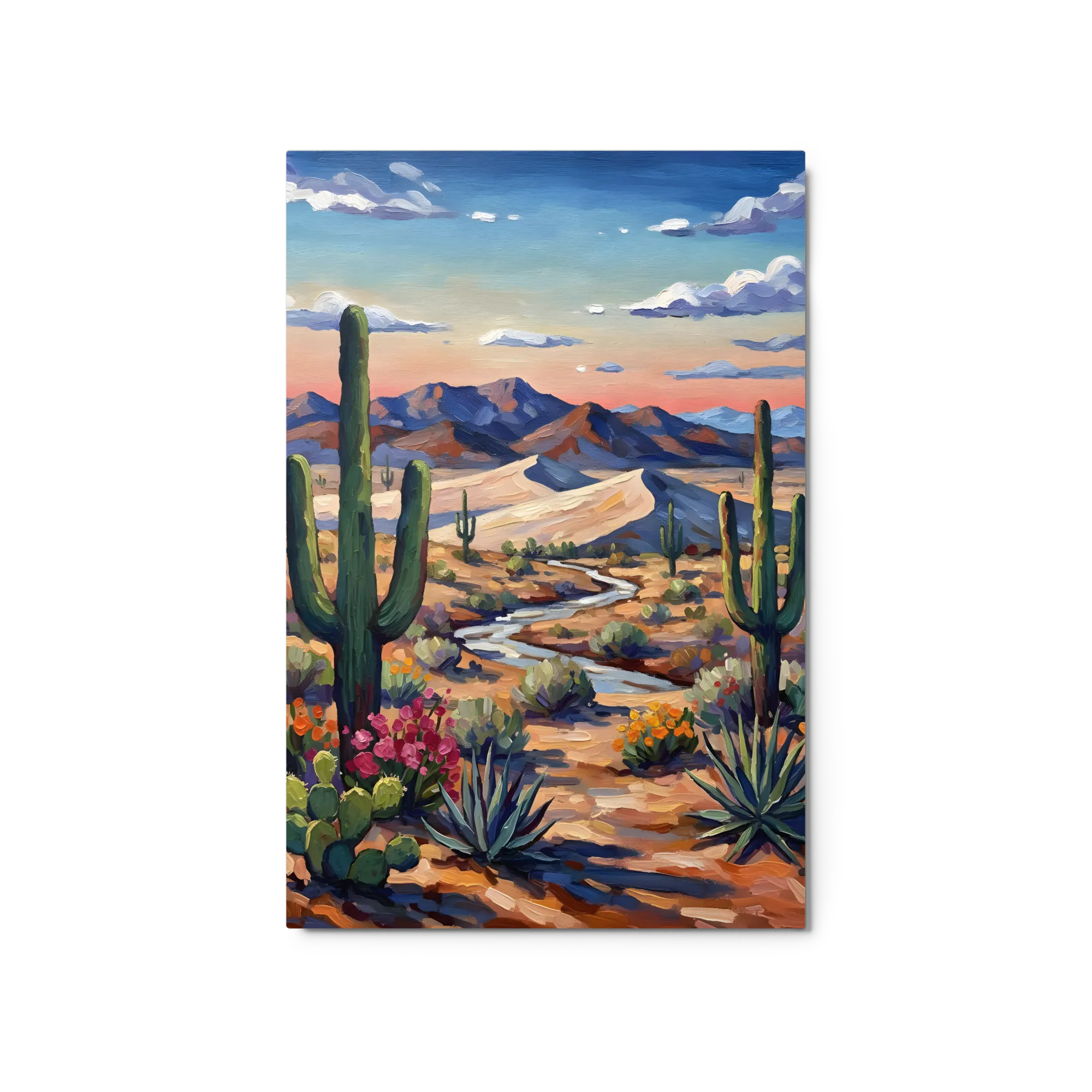 Sunset Desert Landscape