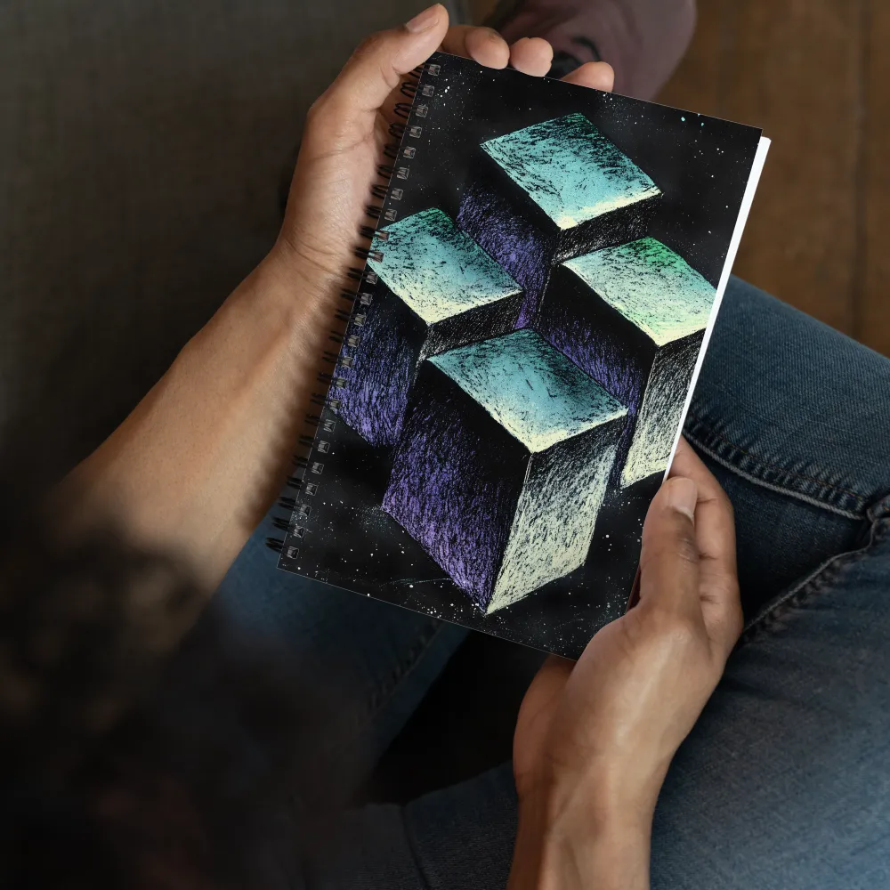 Interstellar Cubes 
 Spiral Notebook | 140 pages