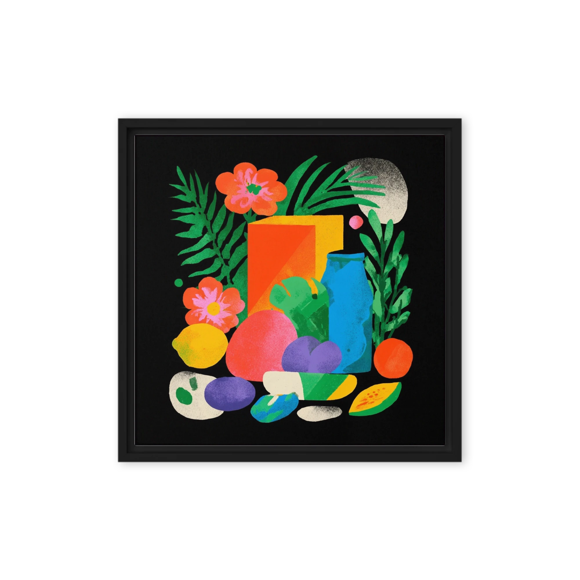 Tropical Still Life in Color | Art Print