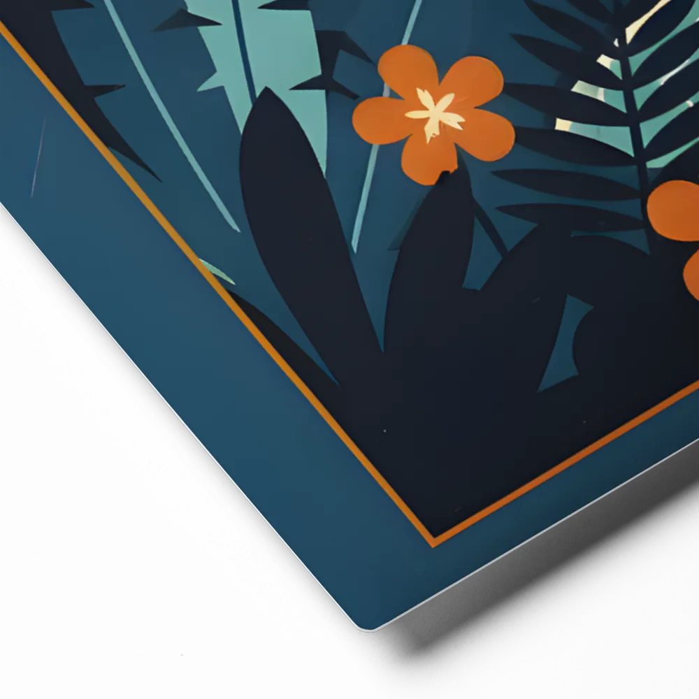 Lost Temple of the Jungle 
 Canvas with Black Frame