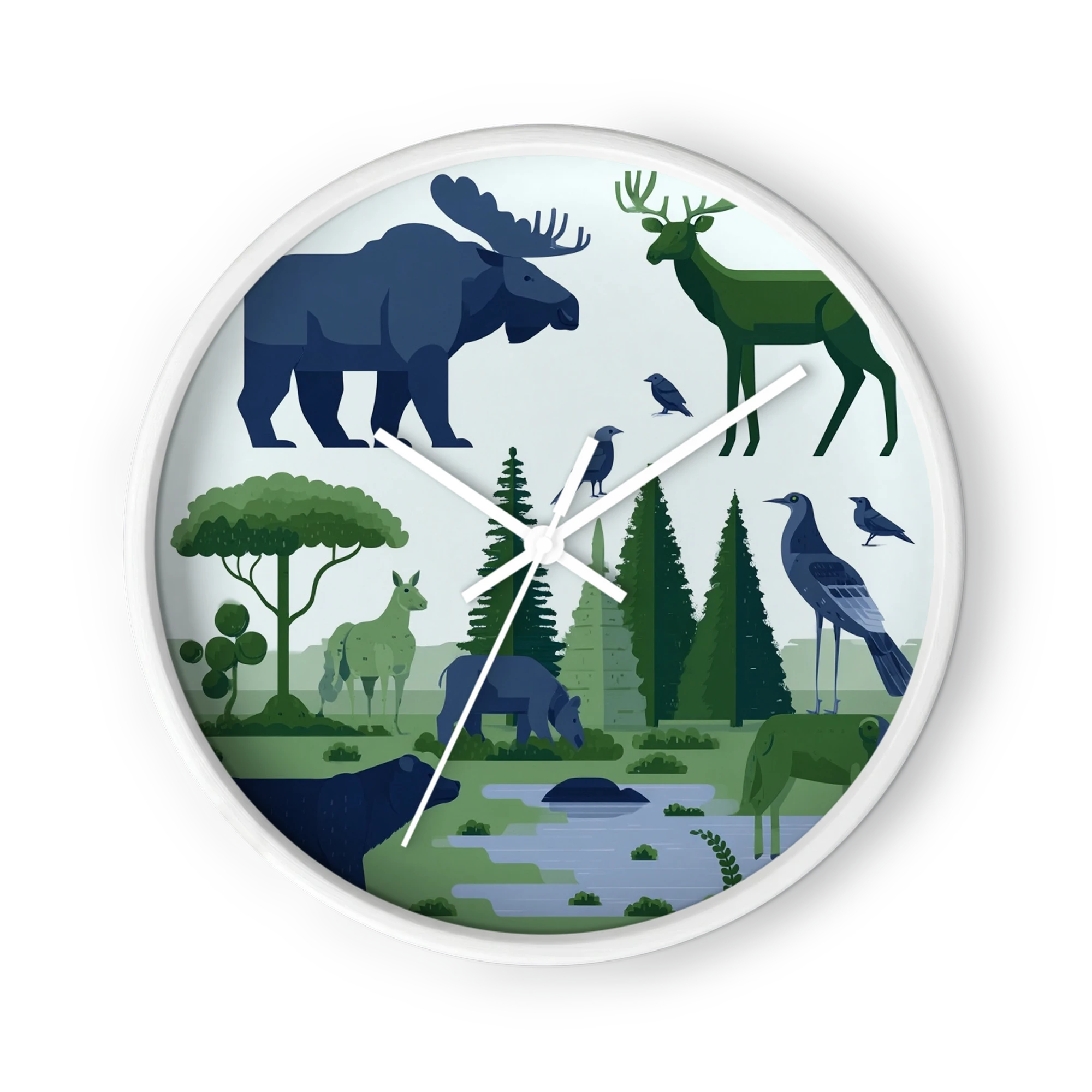 Woodland Wildlife Illustration