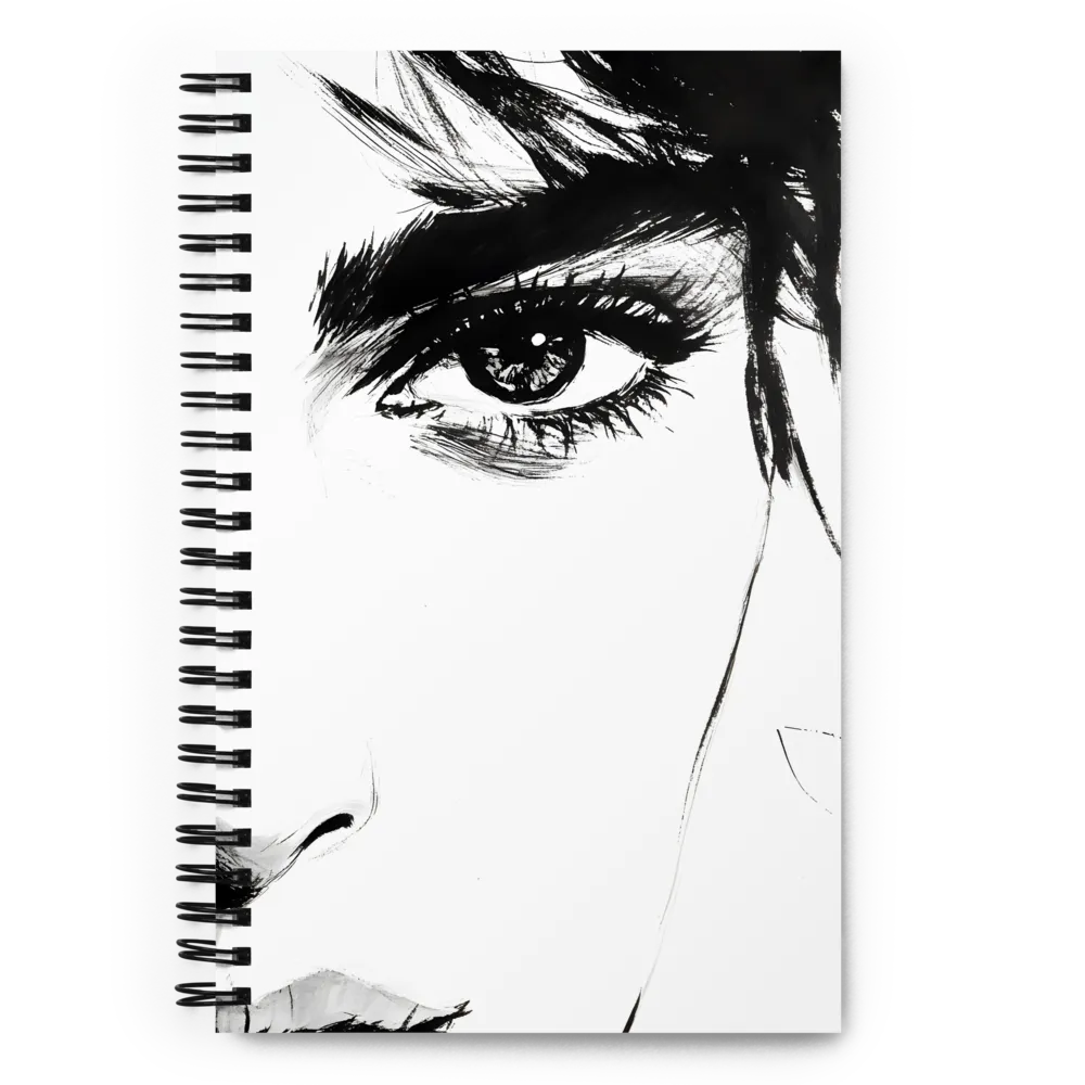 Gaze of Ink 
 Spiral Notebook | 140 pages