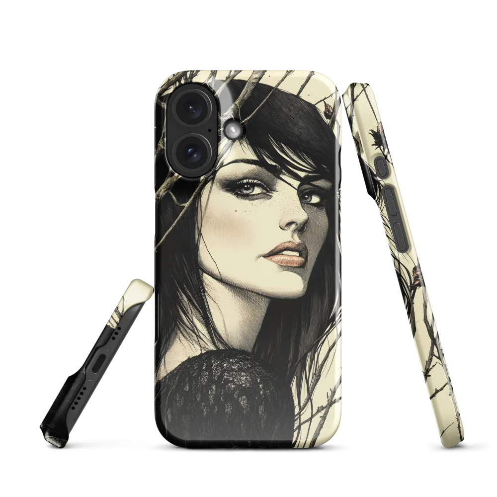 Ethereal Woman in Thorns 
 iPhone 14 | Tough Case