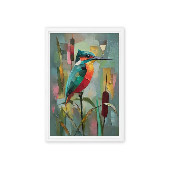 The Kingfisher's Perch | Art Print