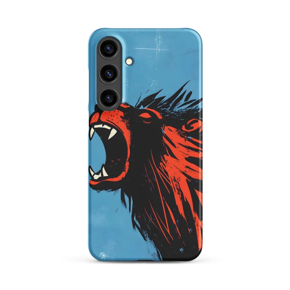 Roaring Lion Graphic Illustration | Phone Case