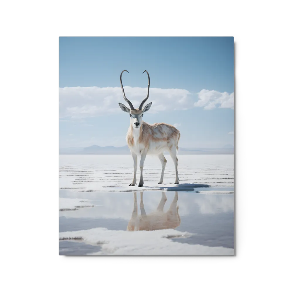 Antelope on Salt Flat