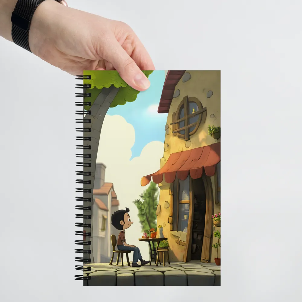 Cafe Daydream 
 Spiral Notebook | 140 pages