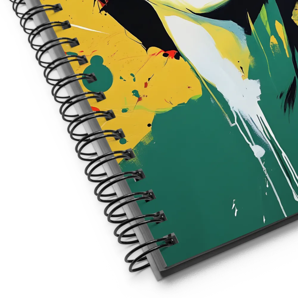 Primal Scream Pop Art 
 Spiral Notebook | 140 pages