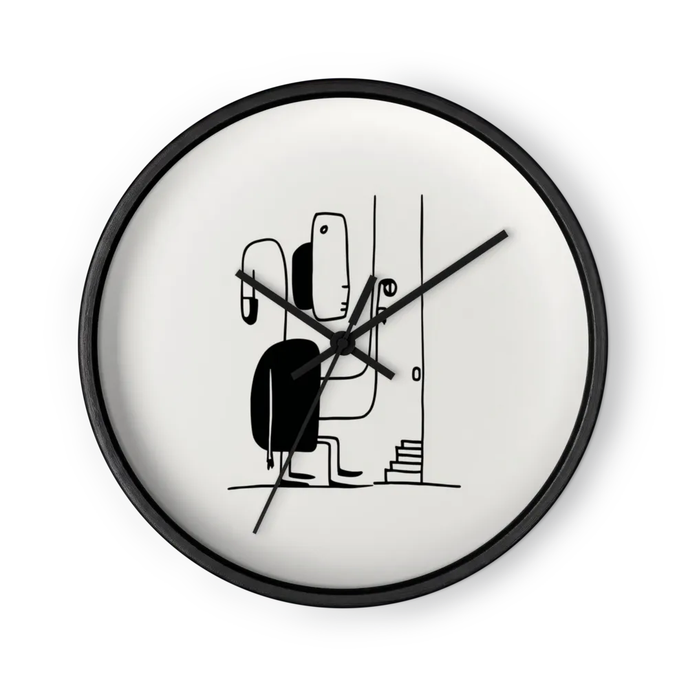 The Keyhole | Wall Clock