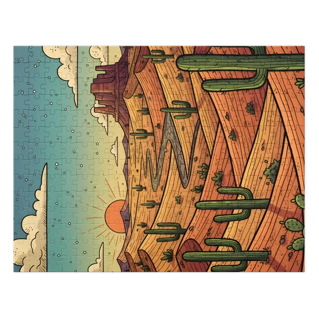 Saguaro Sunset | Jigsaw Puzzles