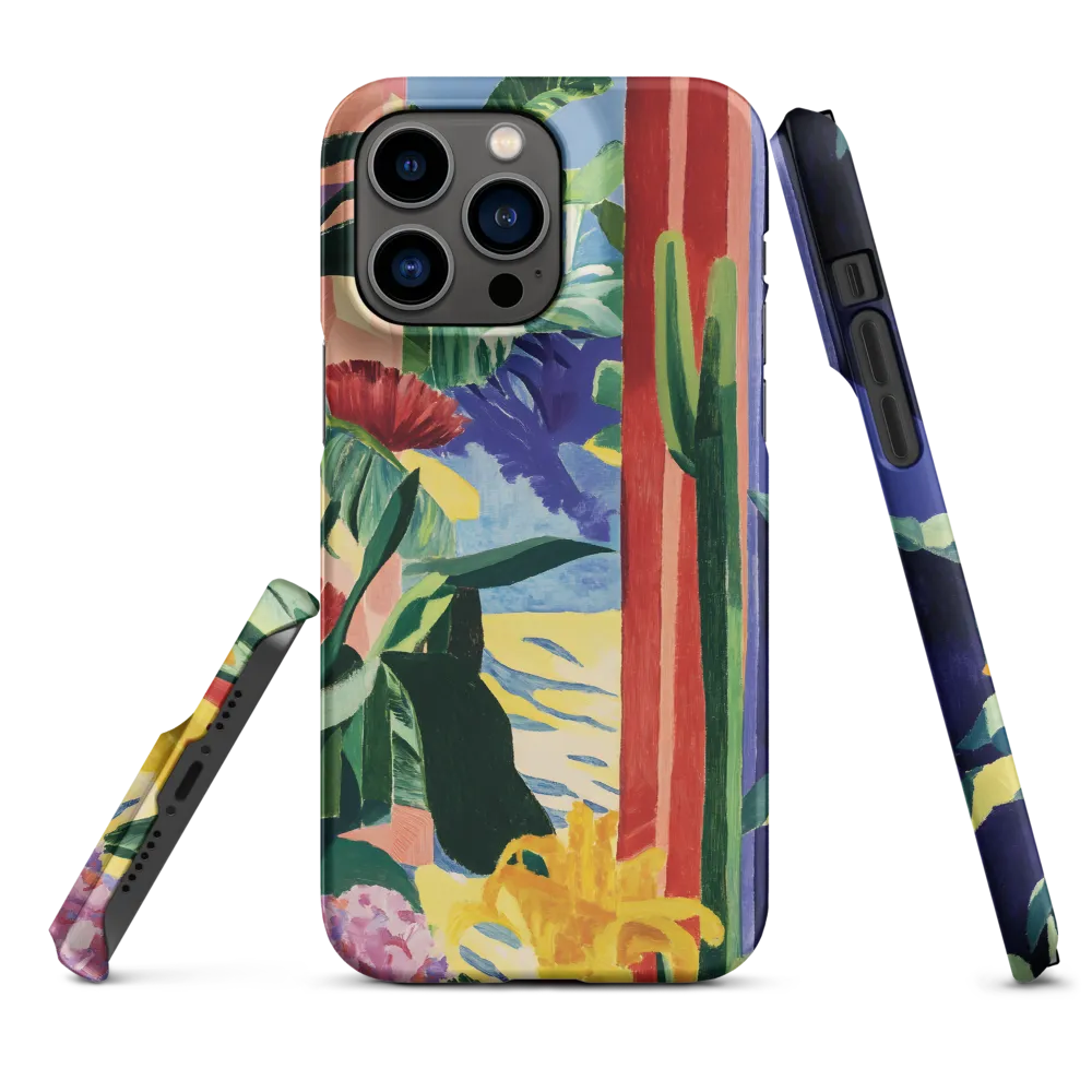 Modernist Floral Landscape | Phone Case