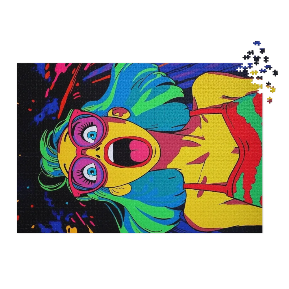 Electric Scream 
 Jigsaw Puzzle in Tin Box