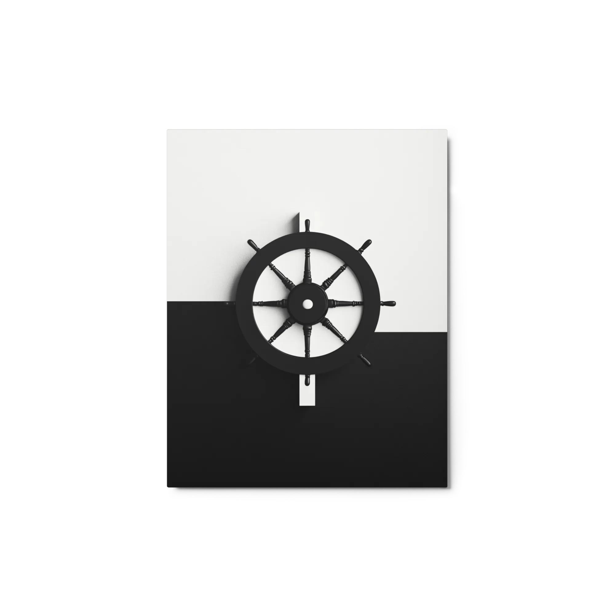 The Helm of Balance 
 Canvas with Black Frame