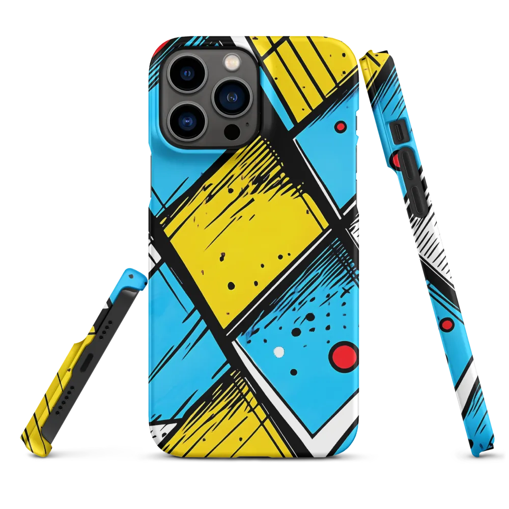 Geometric Pop Art Illustration | Phone Case