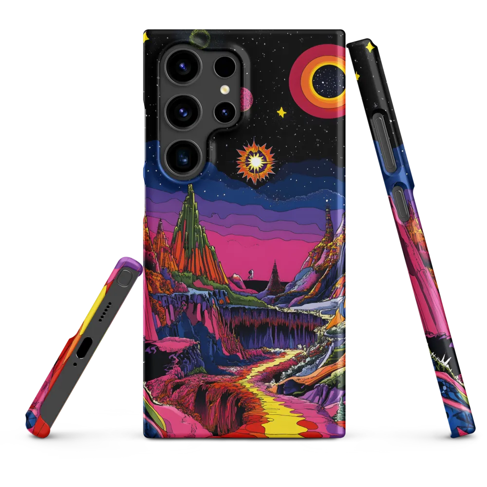 Vibrant Surreal Landscape | Phone Case