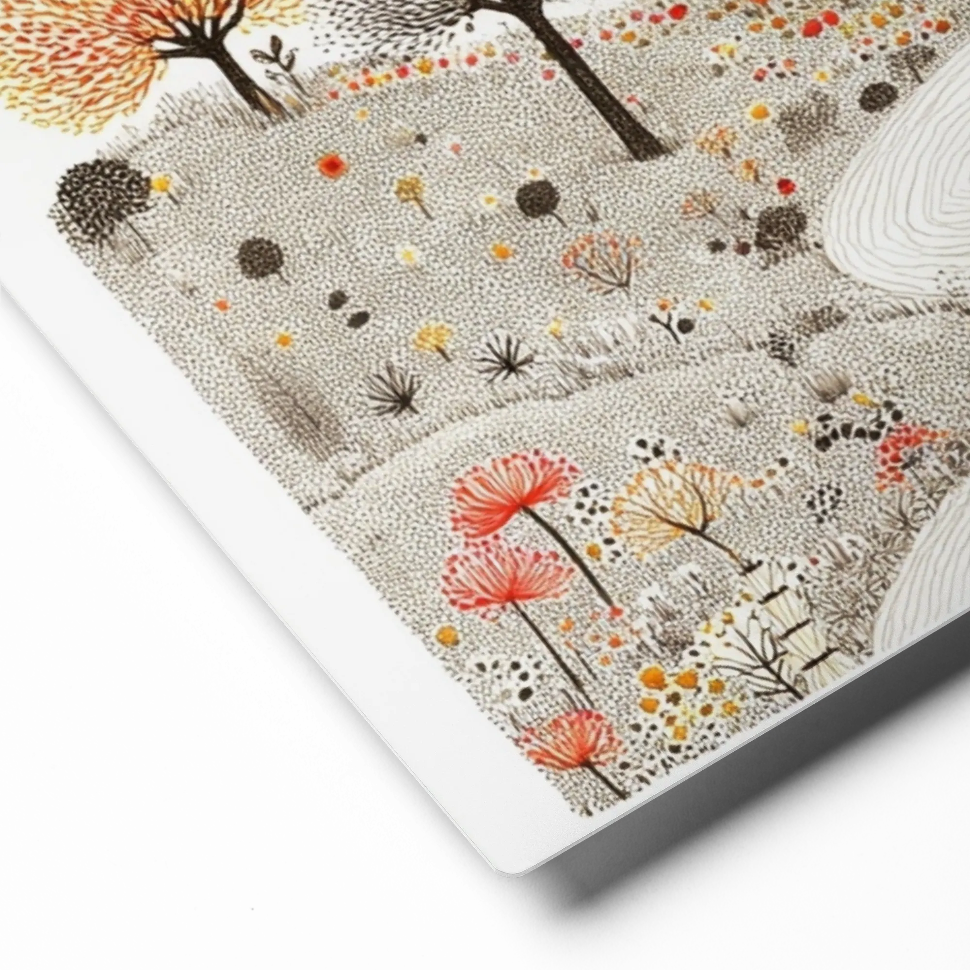 The Meandering Path 
 Canvas | 8″x 8″