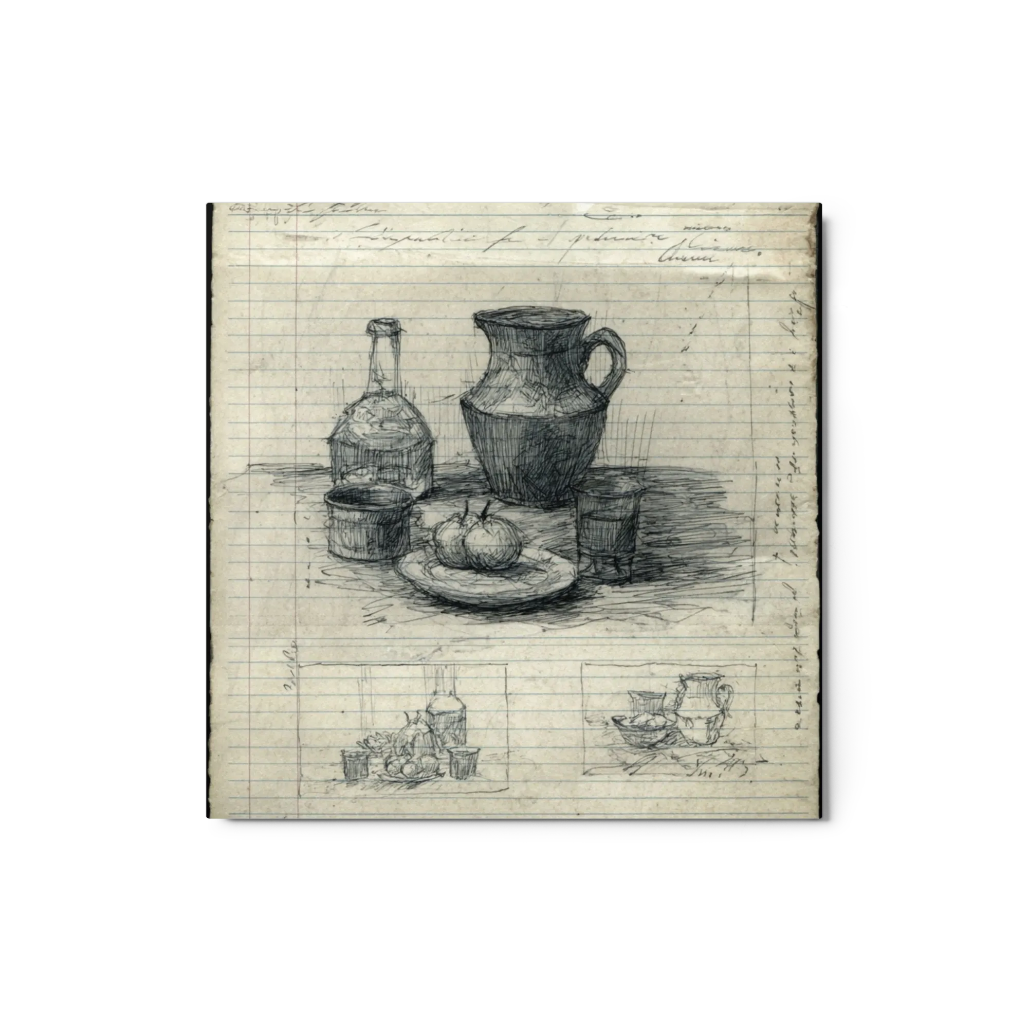 Still Life with Pitcher Study