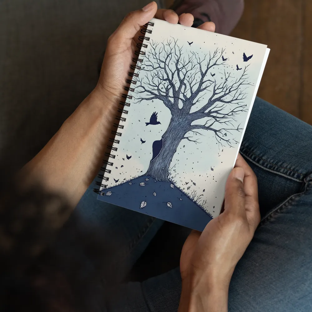 Whispers of Winter 
 Spiral Notebook | 140 pages