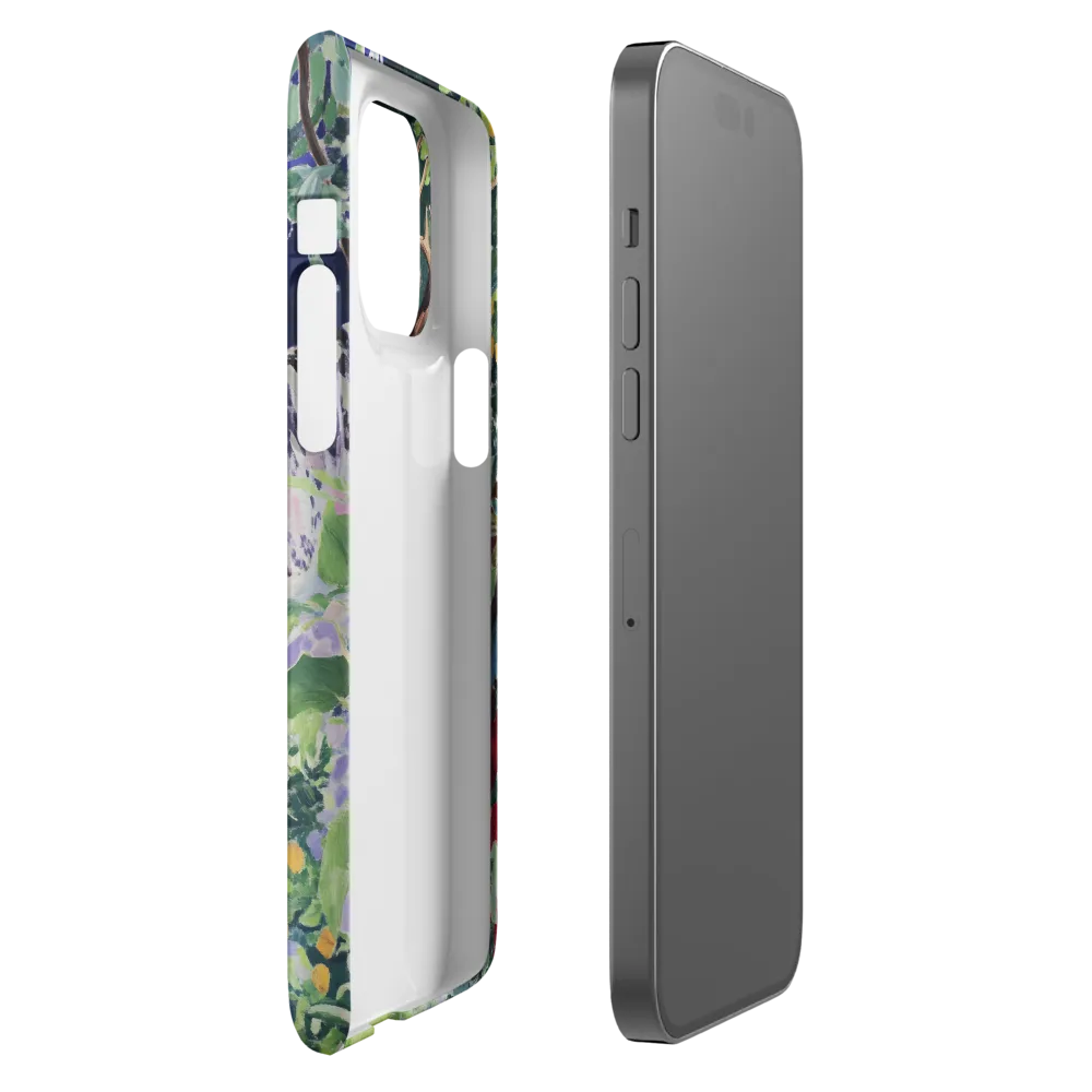 Three Deer in Lush Nature | Phone Case
