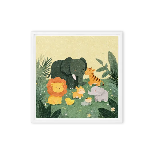 Little Jungle Friends | Art Print