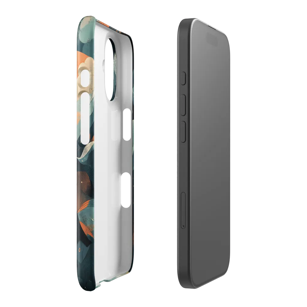 Geometric Mountain Vista 
 iPhone 17 Air | Snap Case