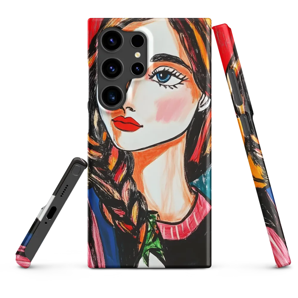 Colorful Portrait of a Woman | Phone Case