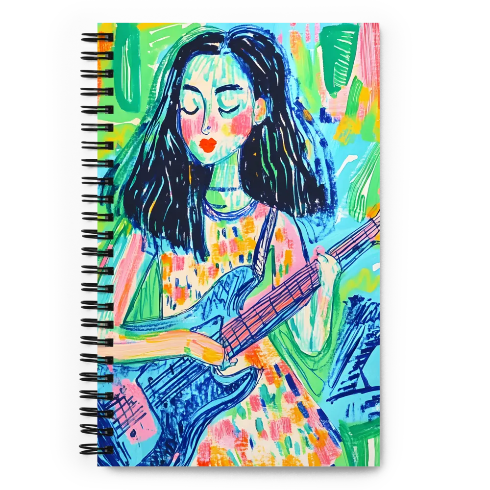 Electric Lullaby in Turquoise and Pink