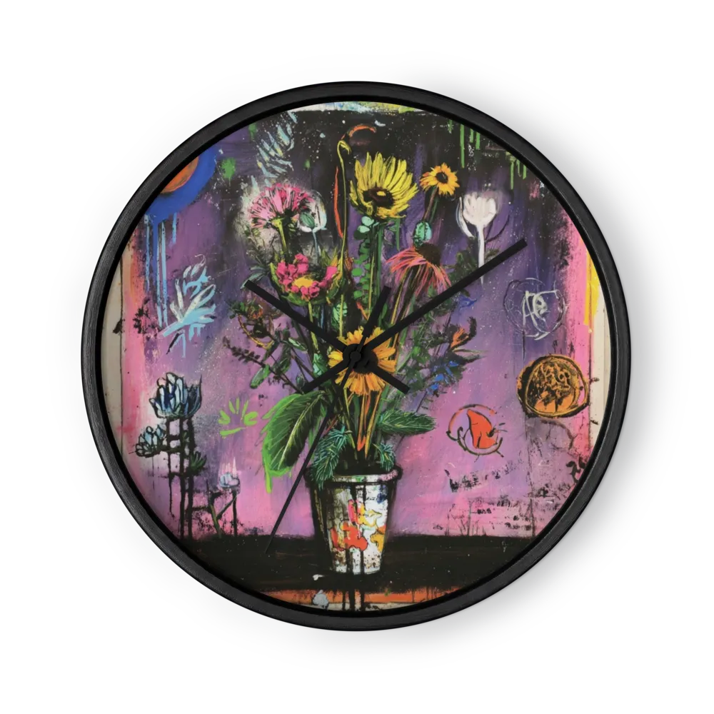 Wild Bouquet in Neon Twilight
