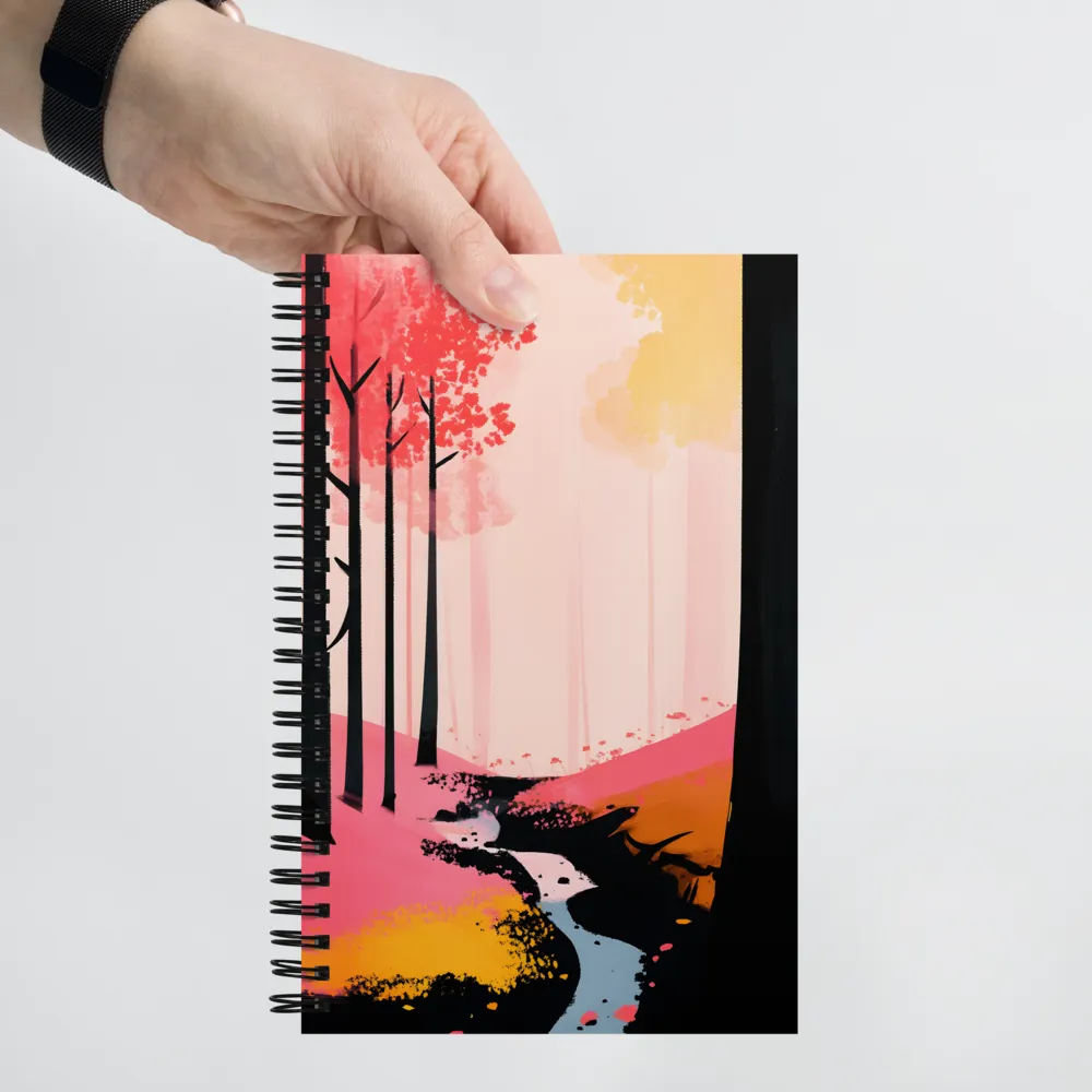 Whispers of the Stream 
 Spiral Notebook | 140 pages