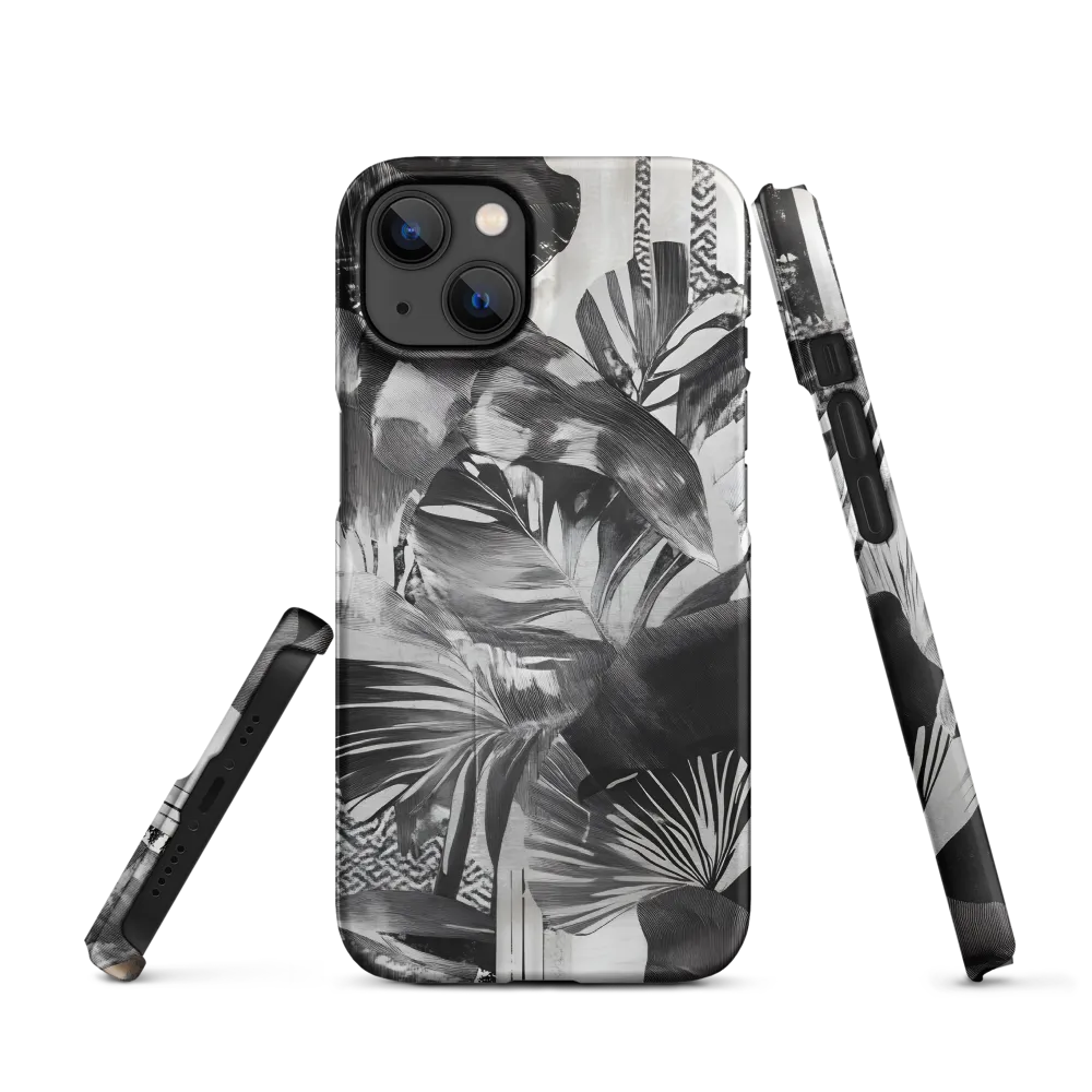 Monochrome Botanical Layers | Phone Case