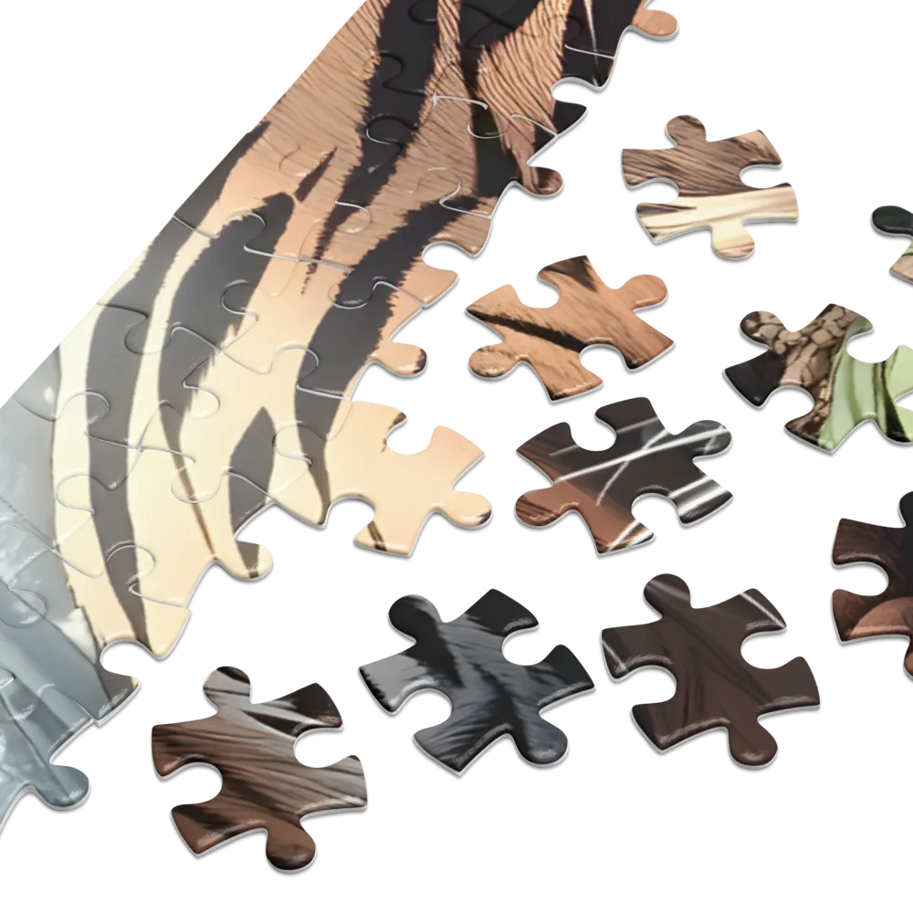 Jungle Roar 
 Jigsaw Puzzle in Tin Box