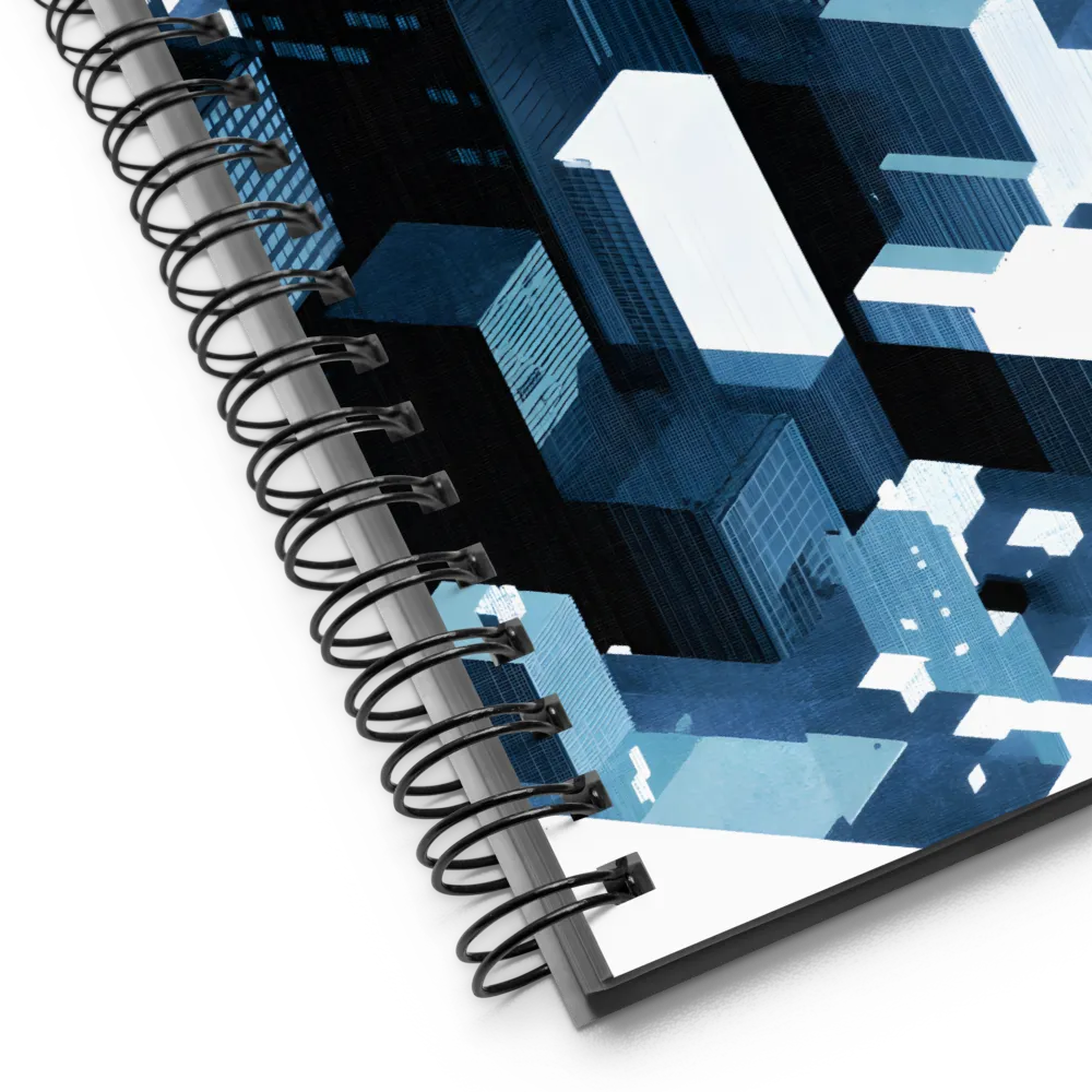Abstract Urban Blocks 
 Spiral Notebook | 140 pages