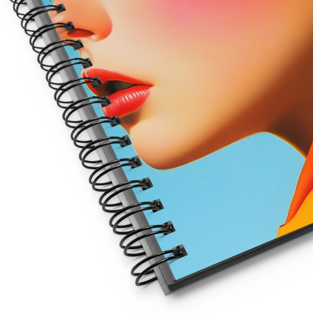 Radiant Gaze 
 Spiral Notebook | 140 pages