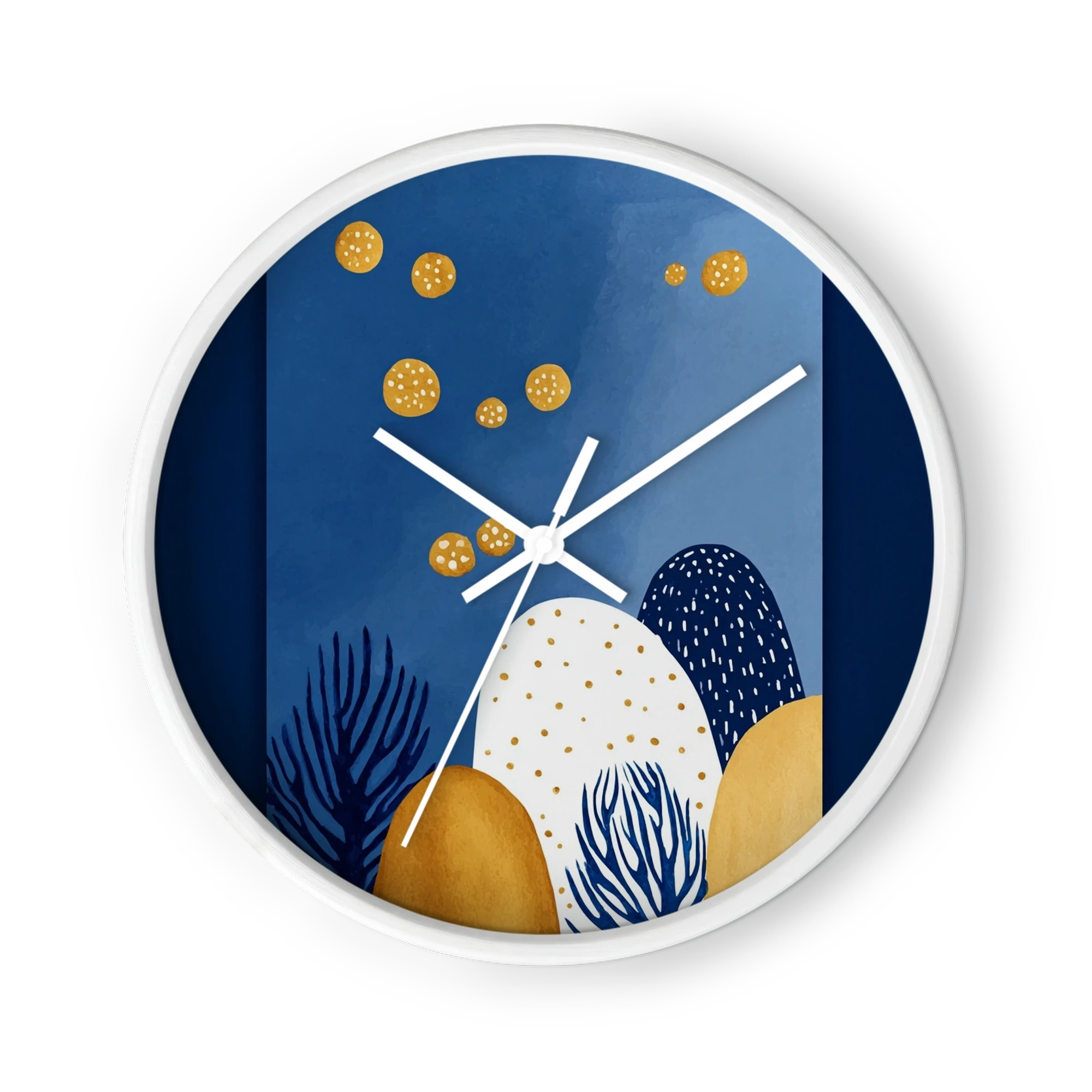 Midnight Coral and Celestial Orbs