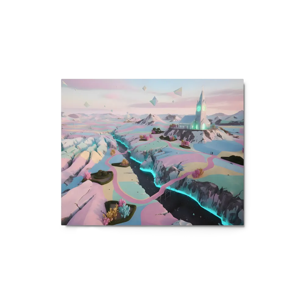 Luminous Pastel Valley | Art Print