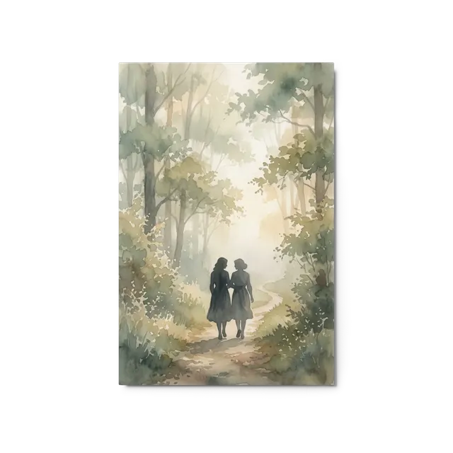 Sisters in the Mist | Art Print
