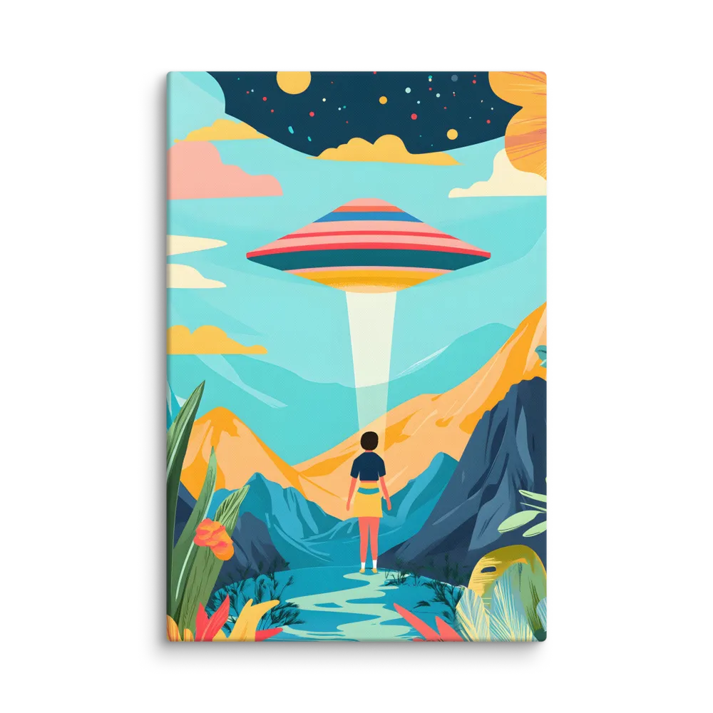 Cosmic Encounter 
 Canvas | 32″x 48″